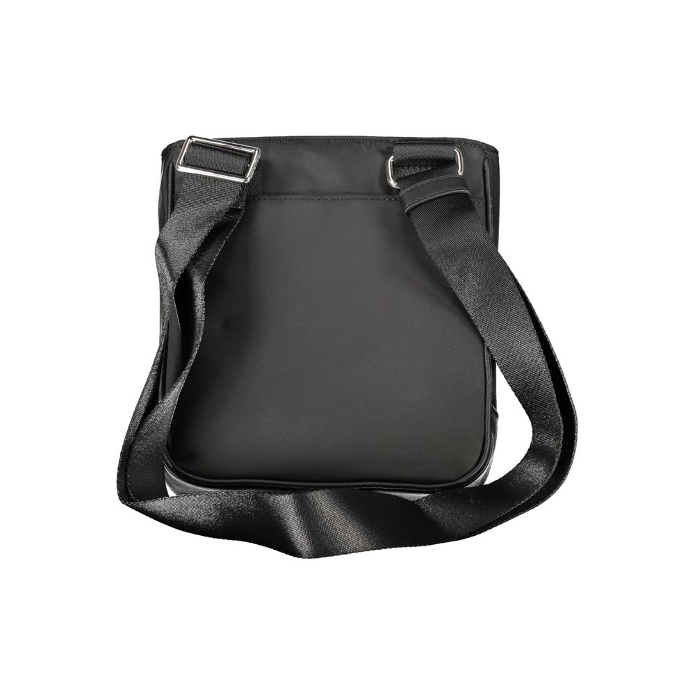 Black Polyester Shoulder Bag hover