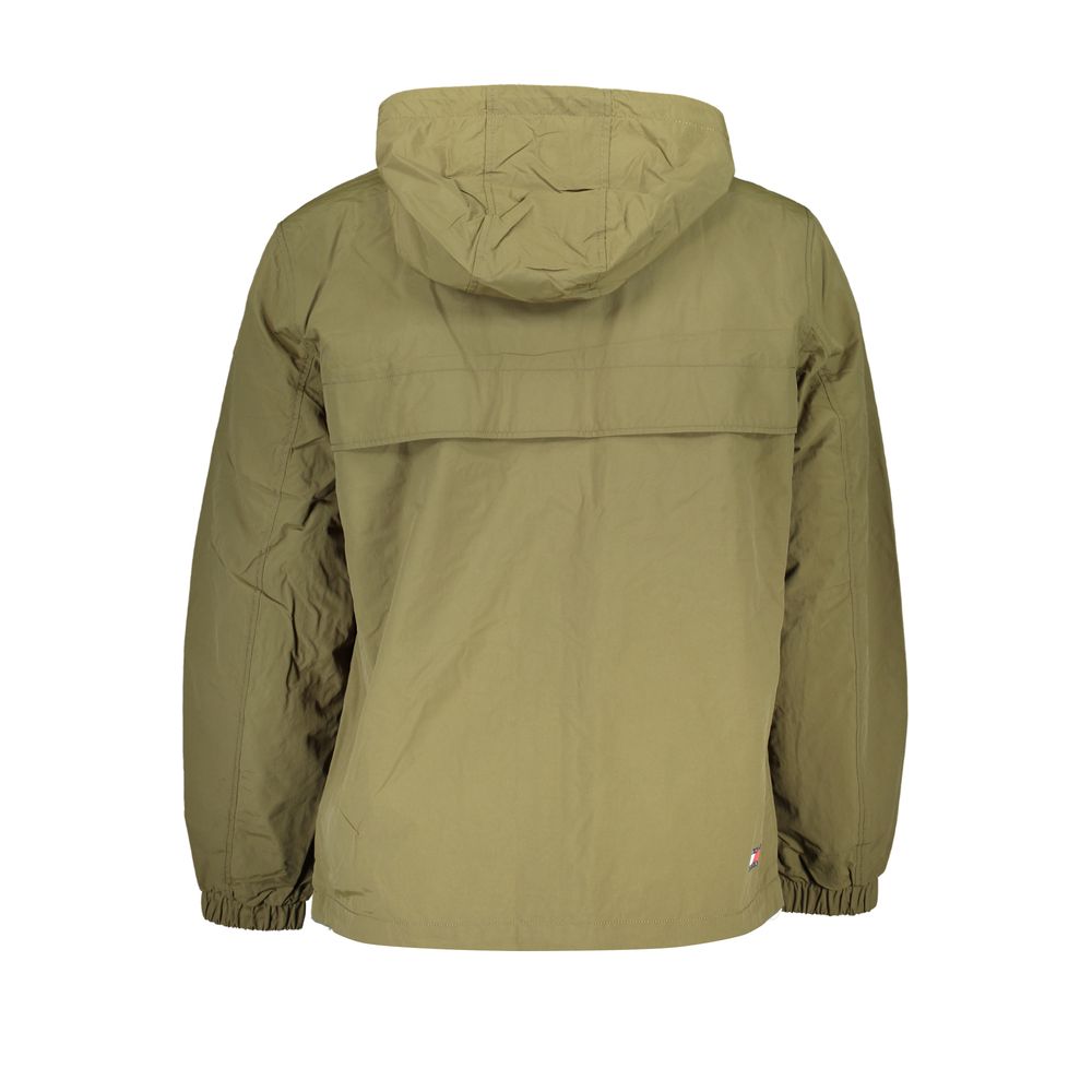 Green Recycled Nylon Men Jacket hover