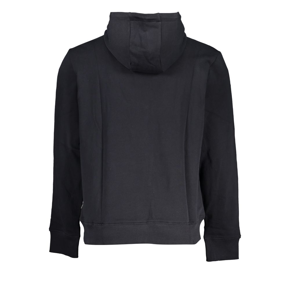 Black Cotton Men Sweater hover