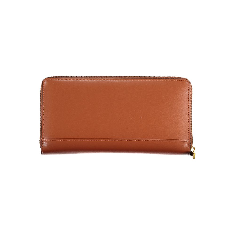 Elegant Laurel Triple-Compartment Wallet hover