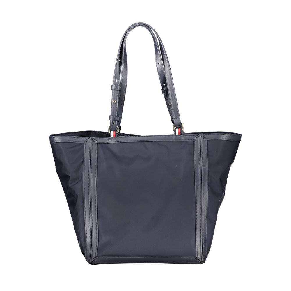 Blue Polyester Handbag hover