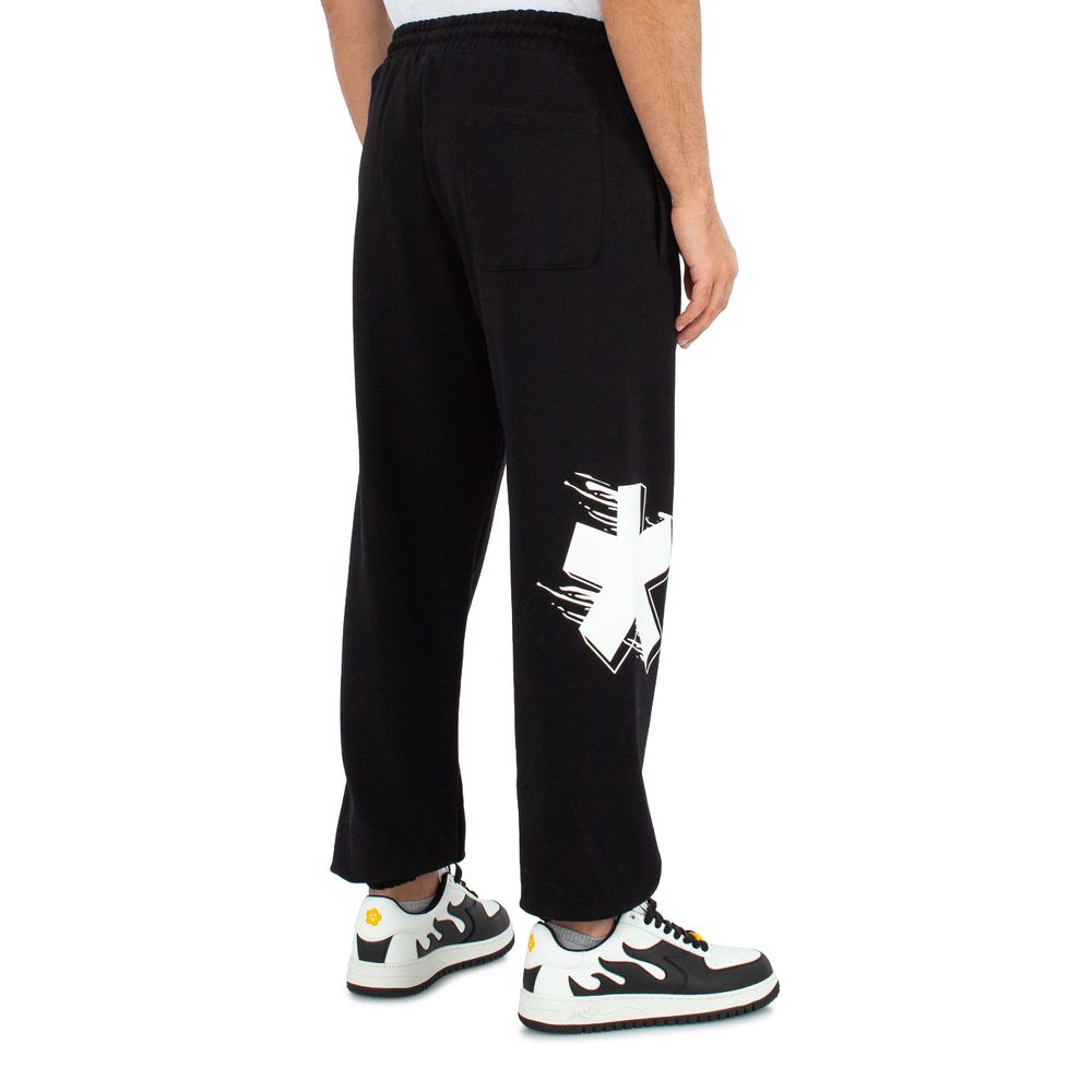 Black Cotton Men Sweatpant hover