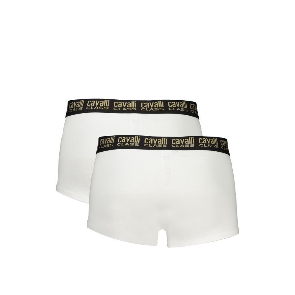 White Cotton Men Boxer Pair hover