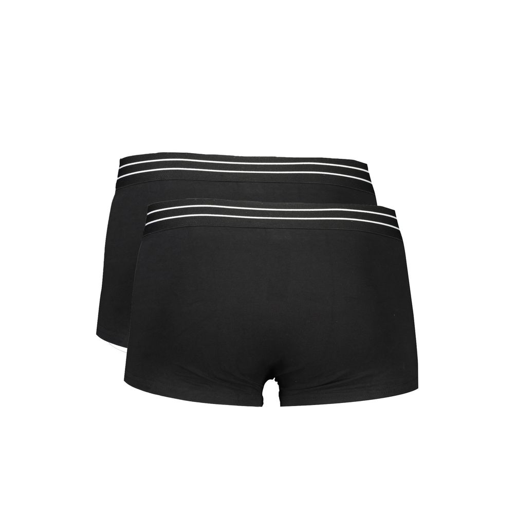 Black Cotton Men Boxer hover