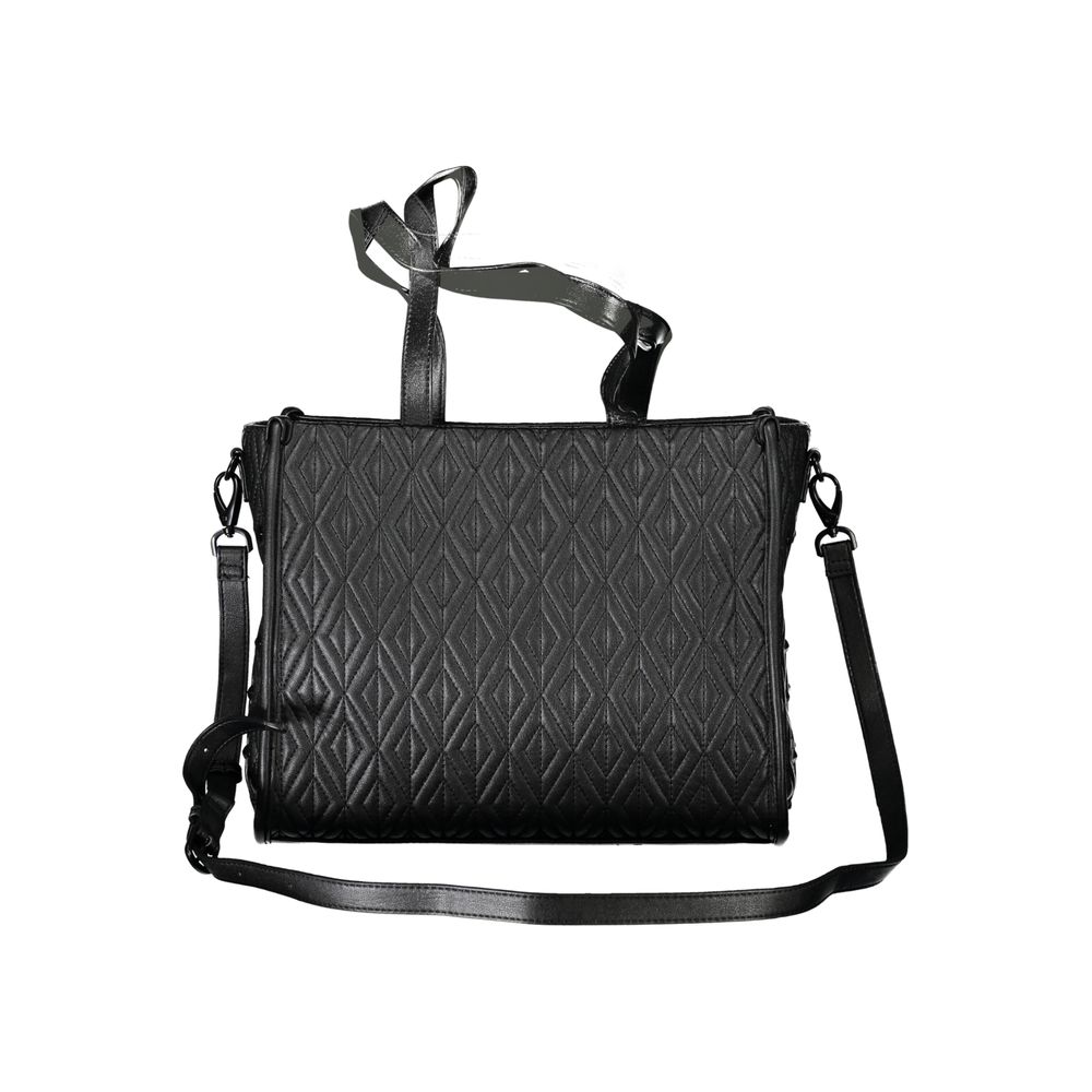 Black Polyethylene Women Handbag hover