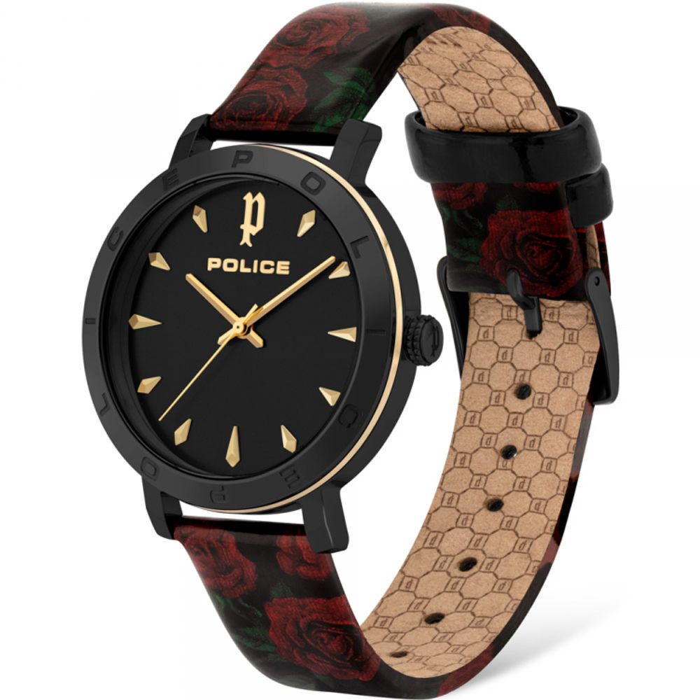 Red Stainless Steel Dress Watch hover