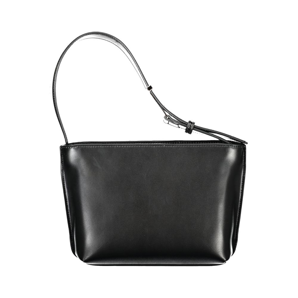 Black Polyester Women Handbag hover