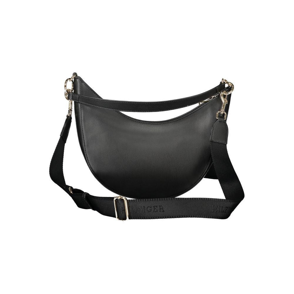 Black Polyethylene Women Handbag hover