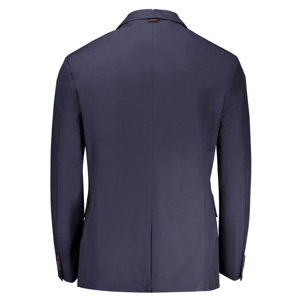 Blue Cotton Men Jacket hover