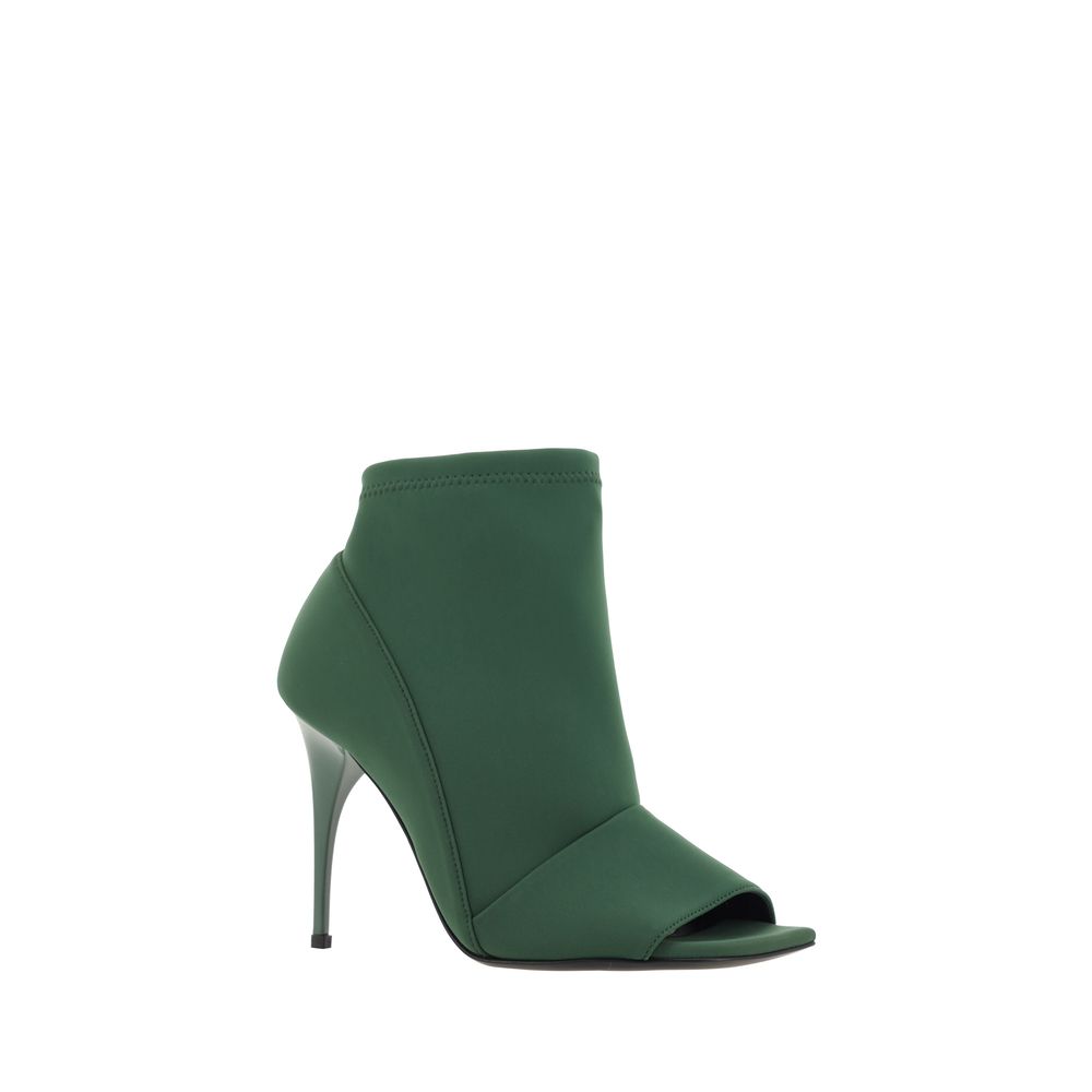 Bootie Pumps In Green hover