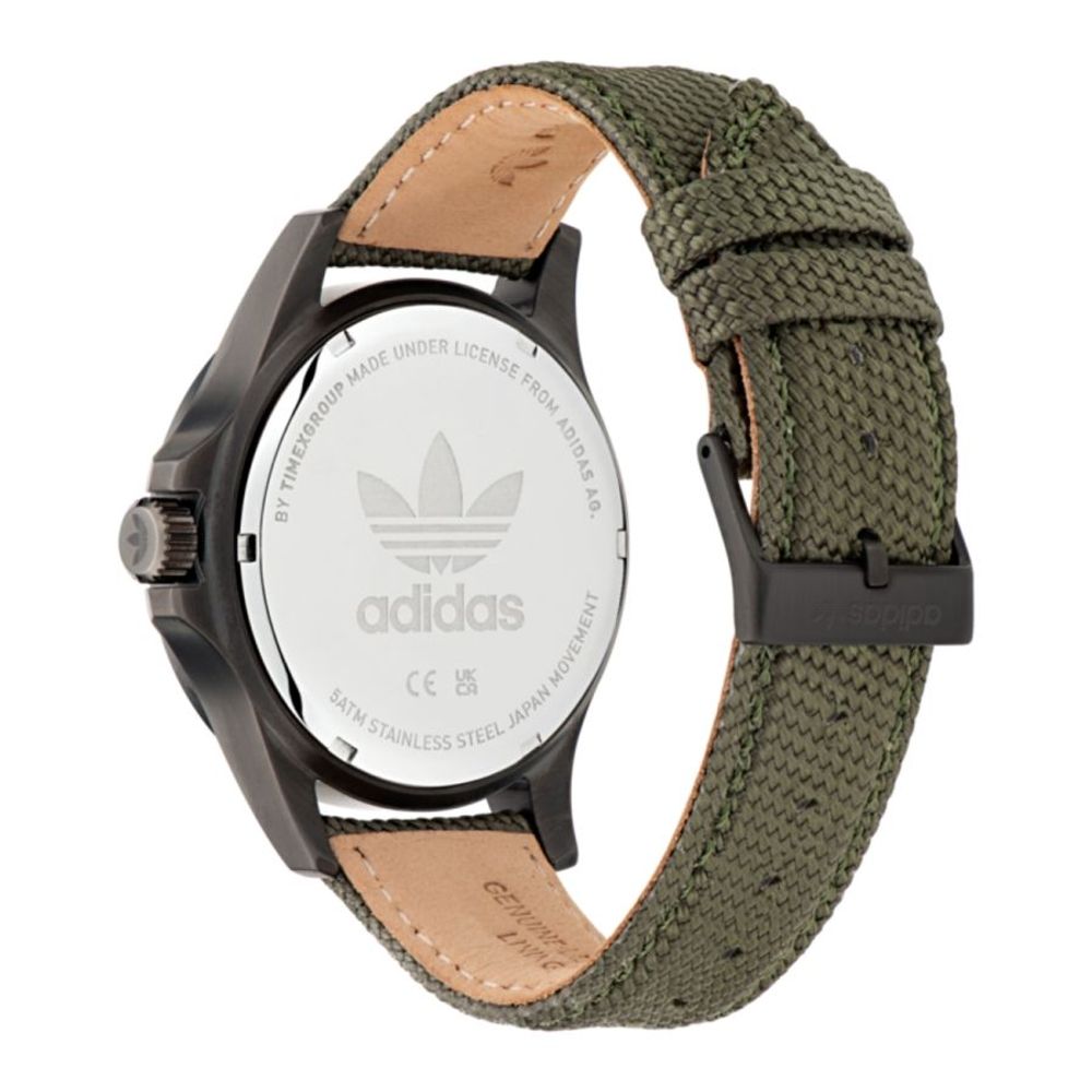 Green Fabric Dress Watch hover