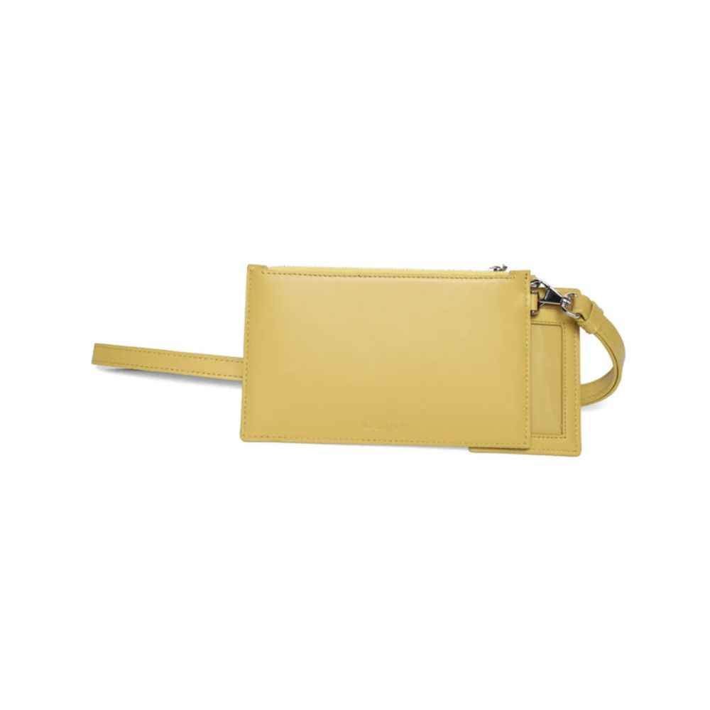 Yellow Leather Wallet hover