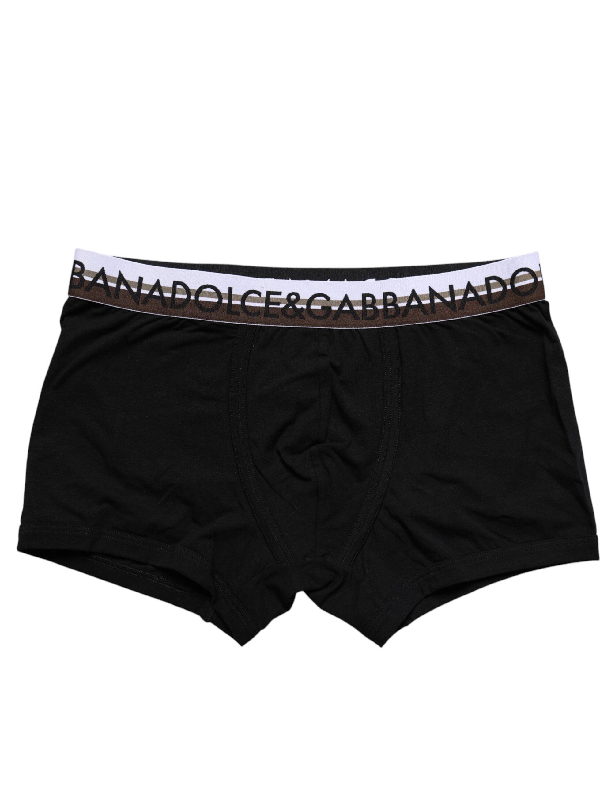 Black Cotton Stretch Regular Boxer Underwear hover