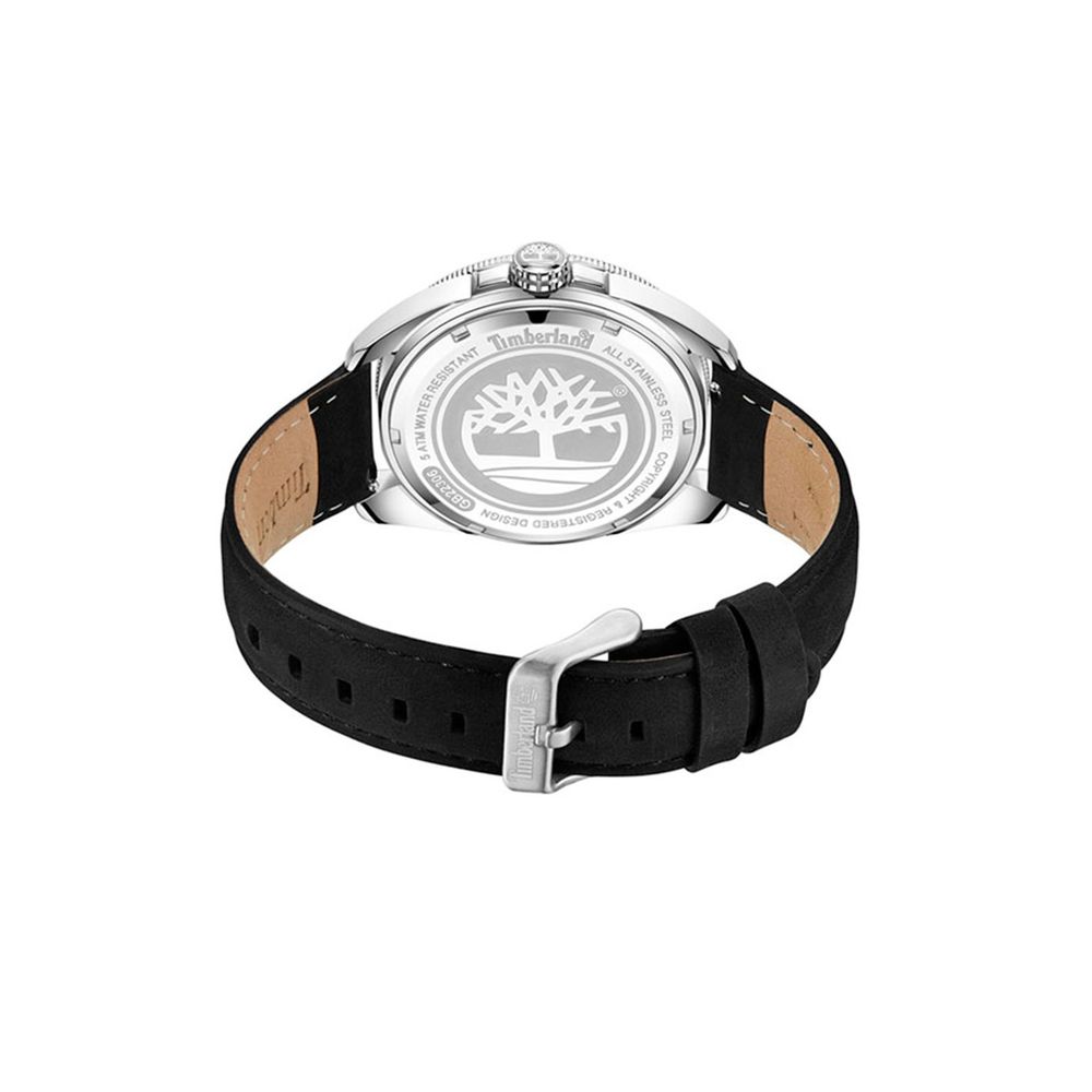 Black Leather Dress Watch hover