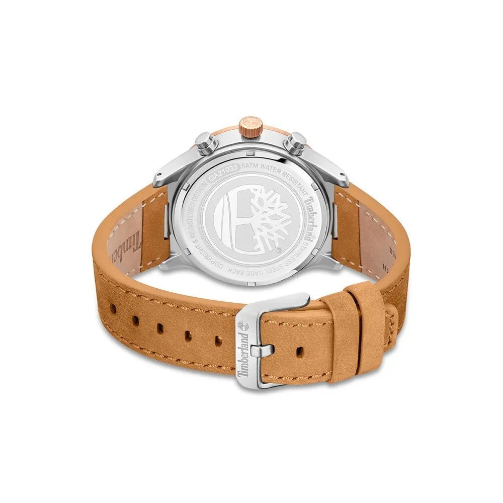 Brown Leather Dress Watch hover