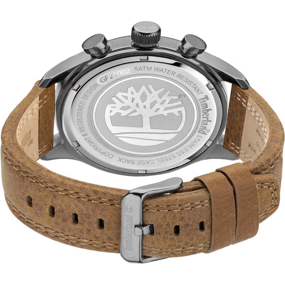 Brown Leather Dress Watch hover