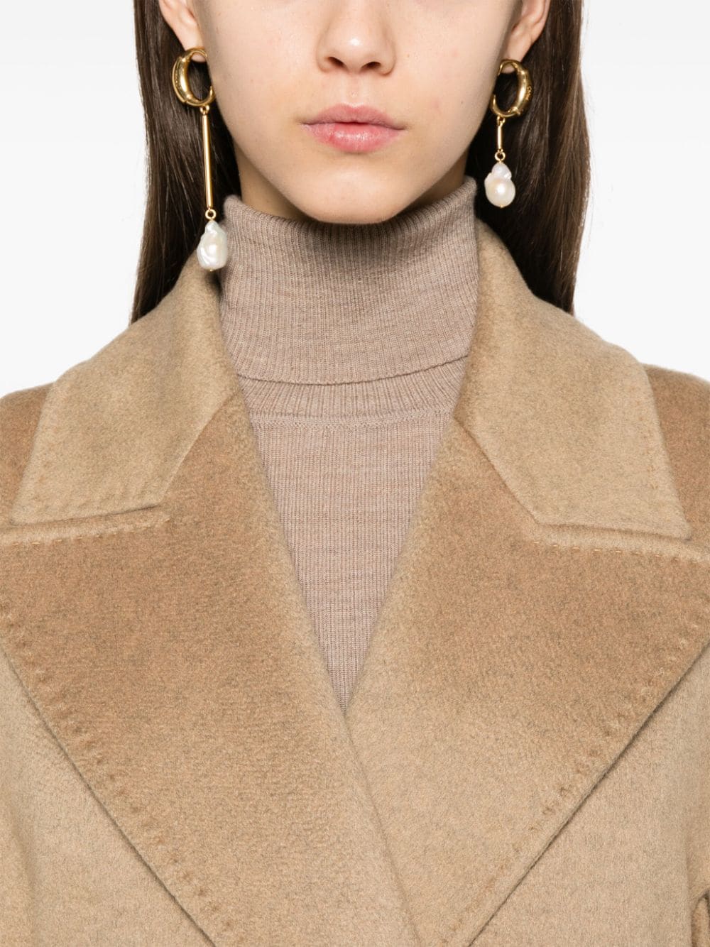 Max Mara Coats Camel hover