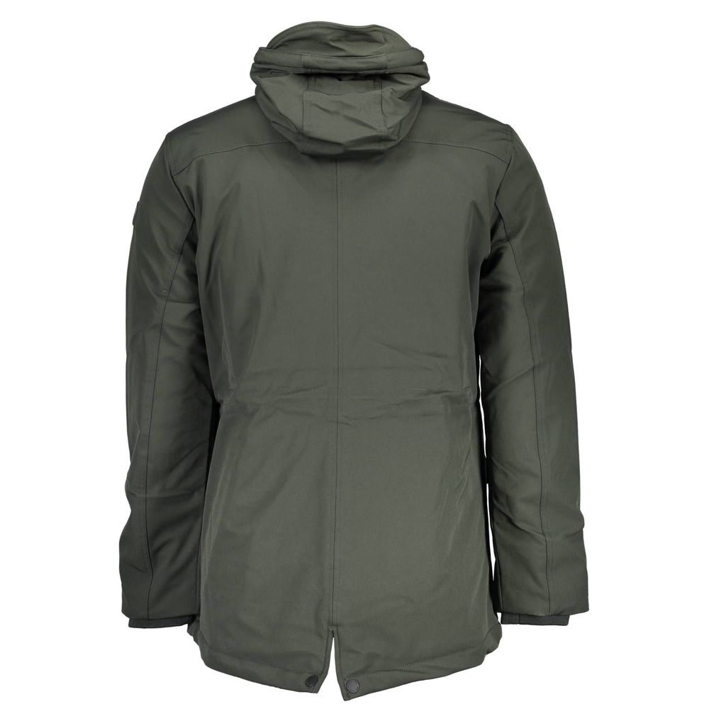 Green Polyester Men Jacket hover
