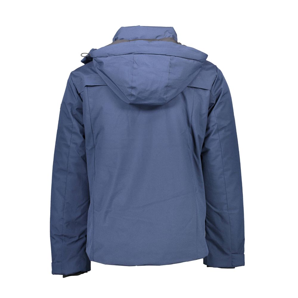 Blue Polyester Men Jacket hover