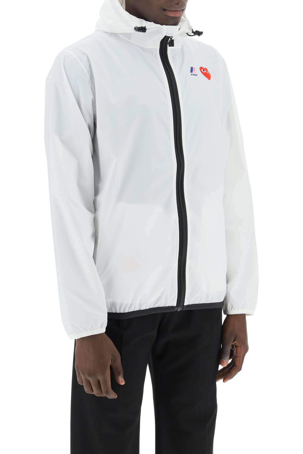 comme des garçons play x k-way ripstop jacket hover