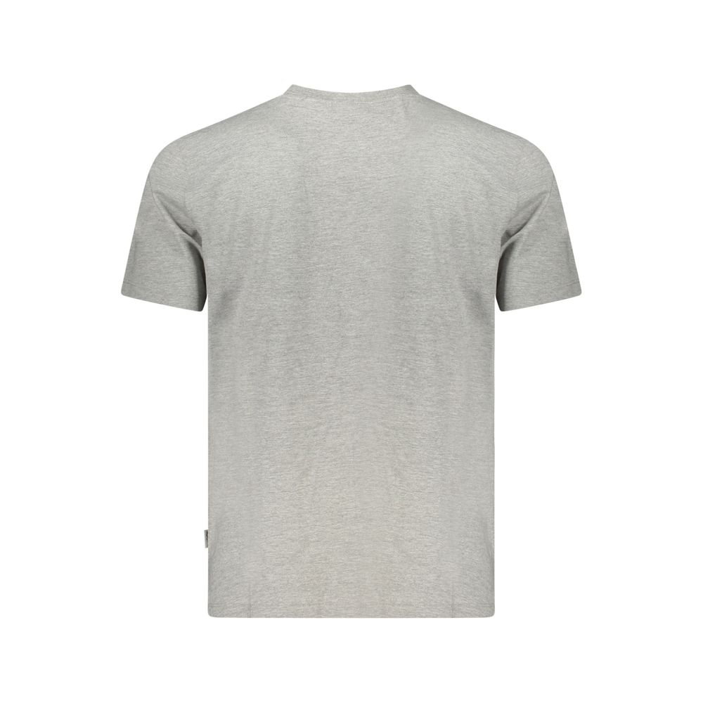 Gray Organic Cotton Men T-Shirt