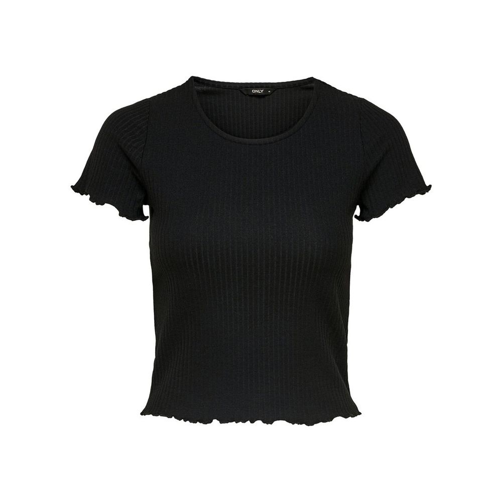 Black Polyester T-Shirt