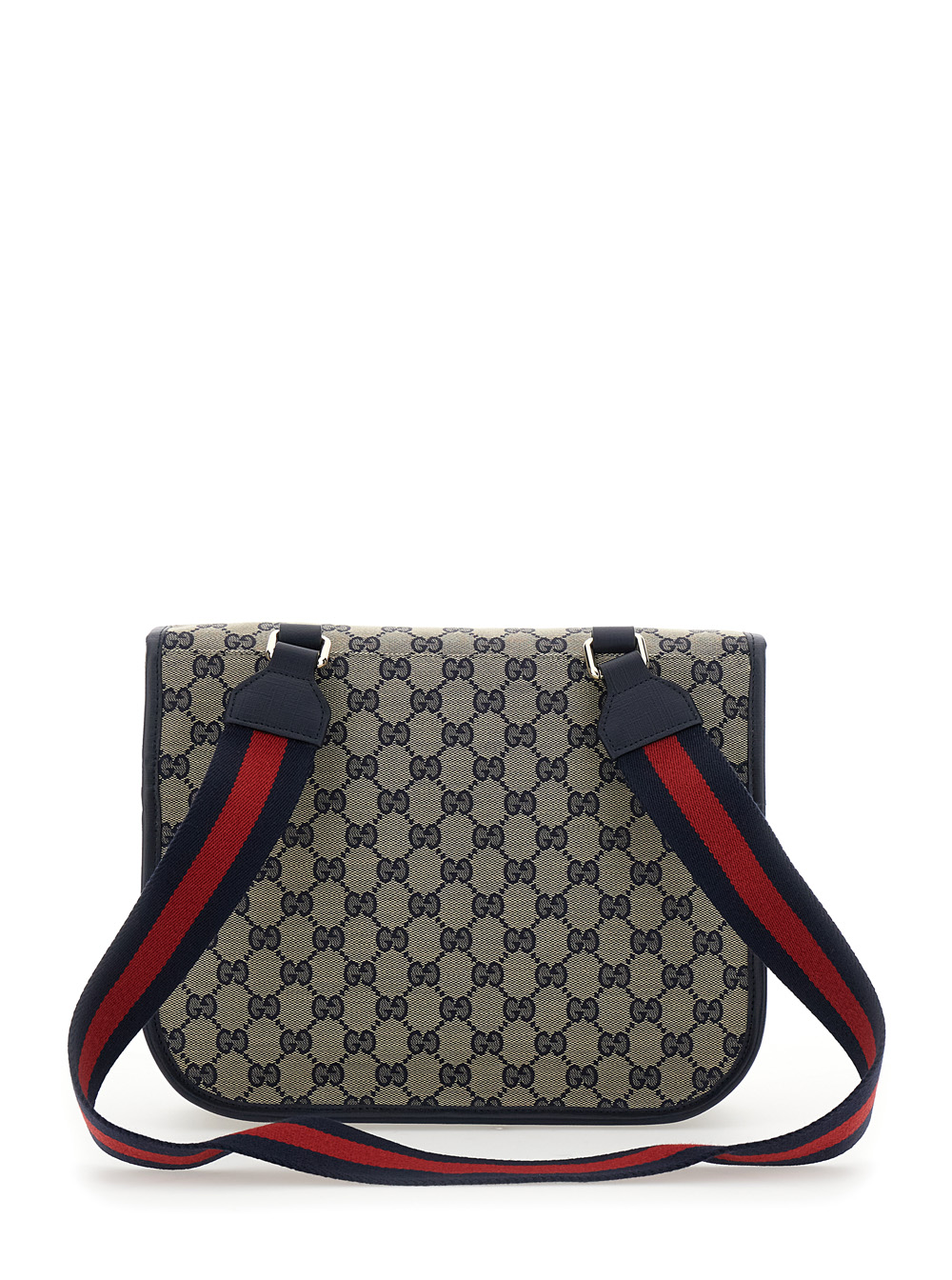 Multicolor Crossbody Bag with GG Canvas in Cotton Blend Boy hover