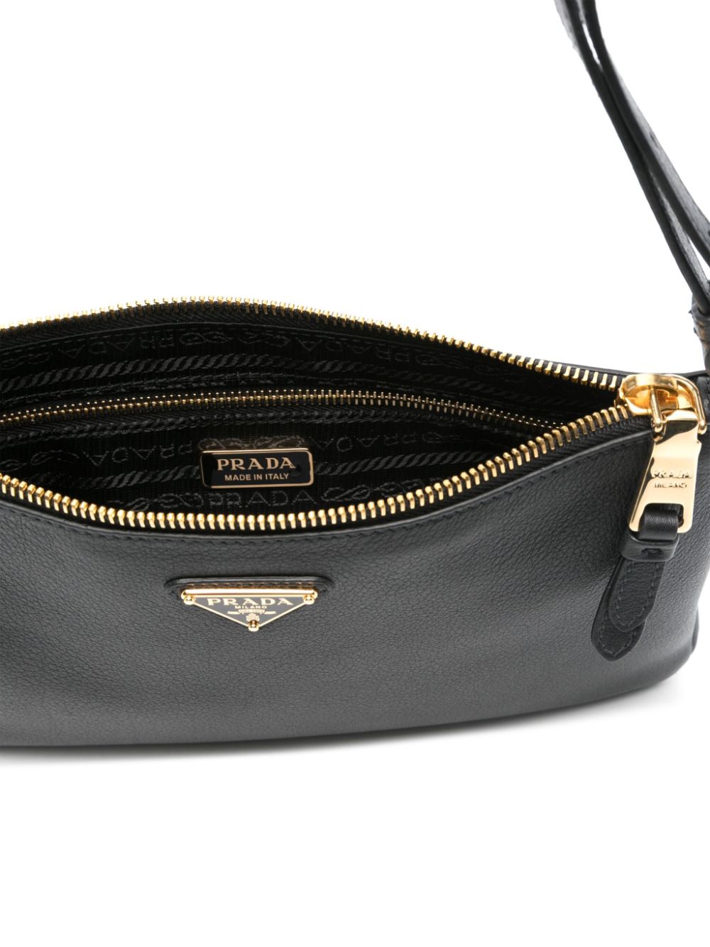 Shoulder bag with logo hover