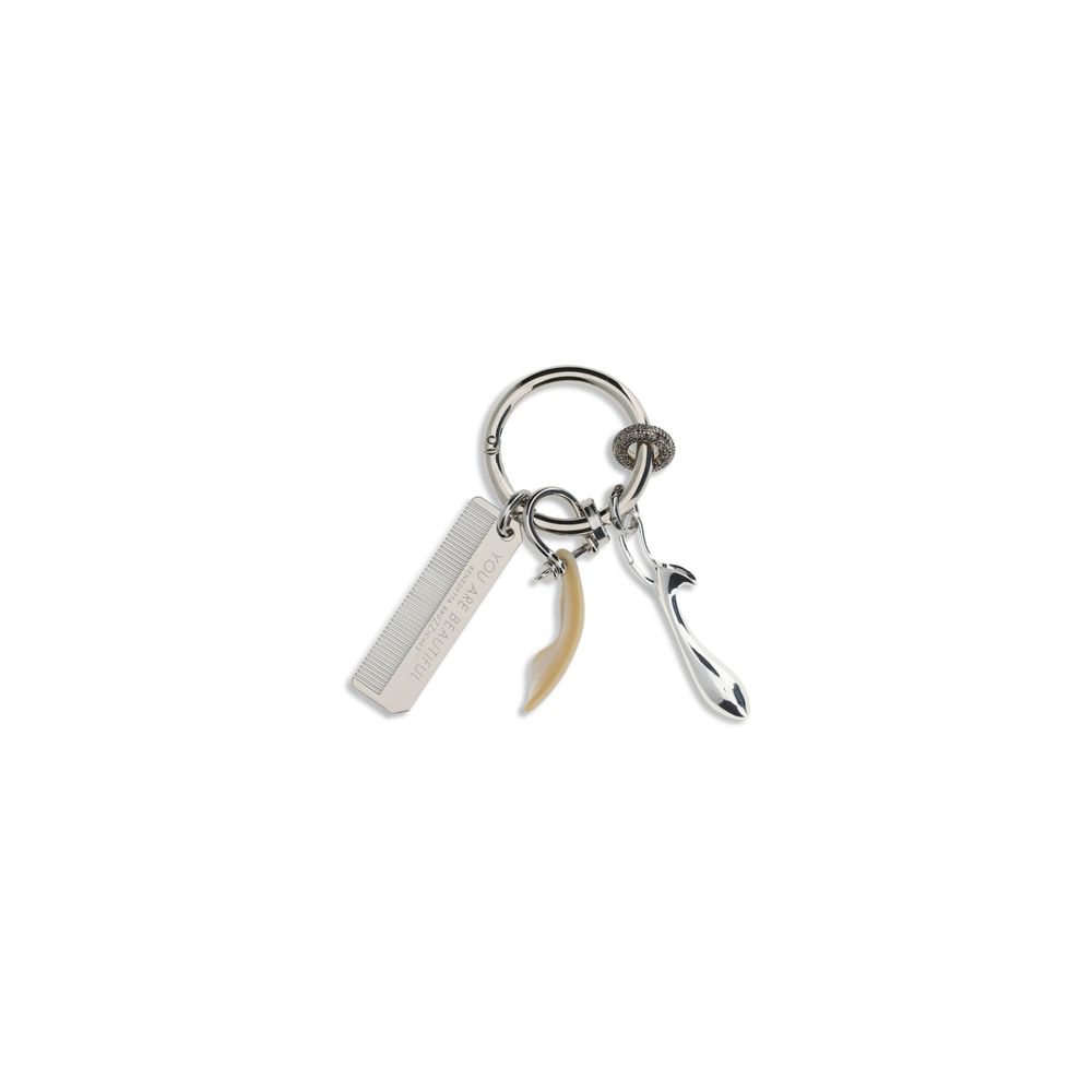 Silver Metal Keychain