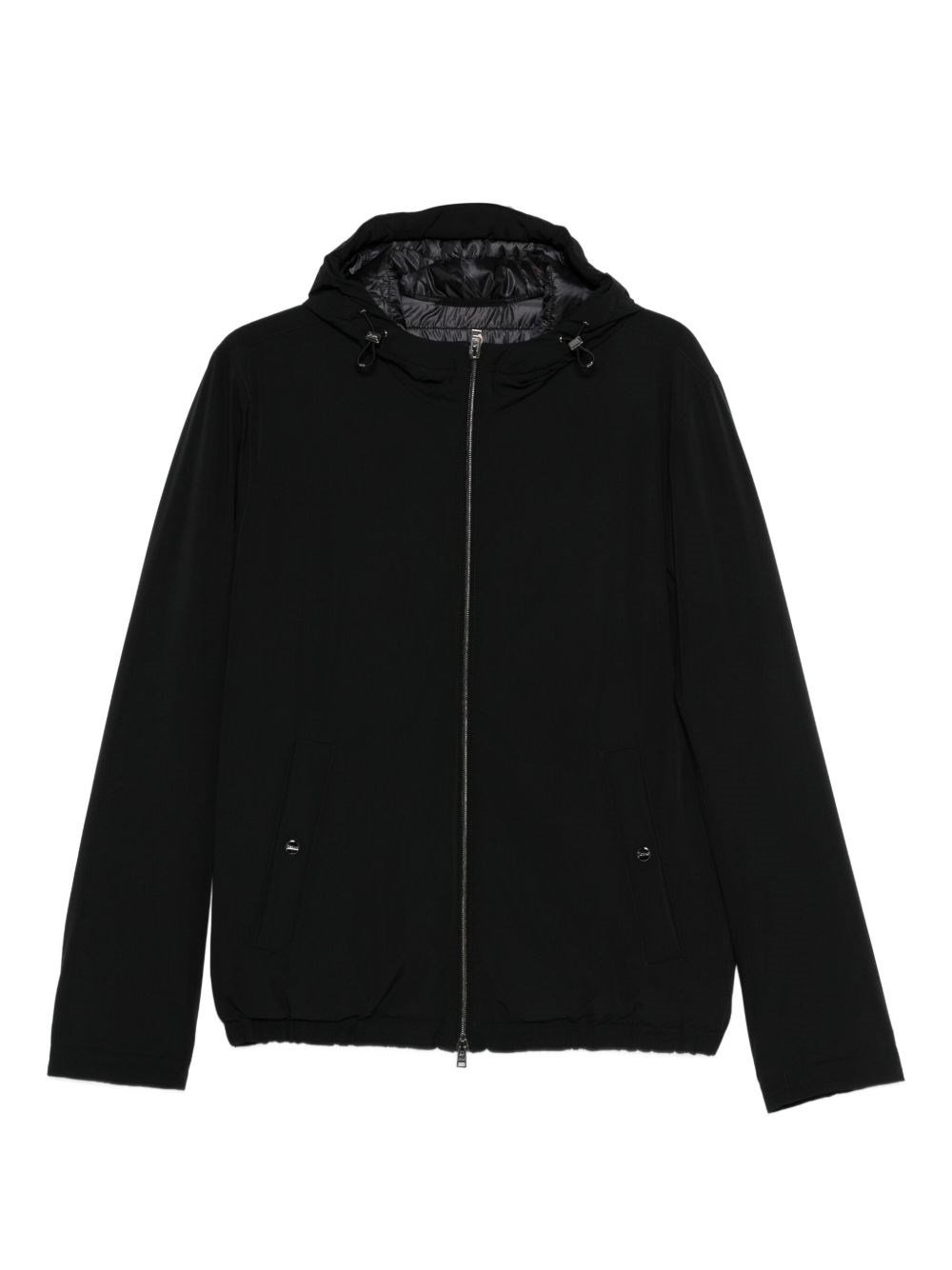 Hoodie and zipped jacket