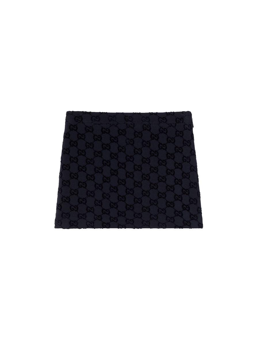 SKIRT WITH EMBROIDERED LOGO hover